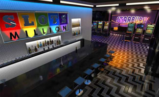 SlotsMillion VR Casino Bar